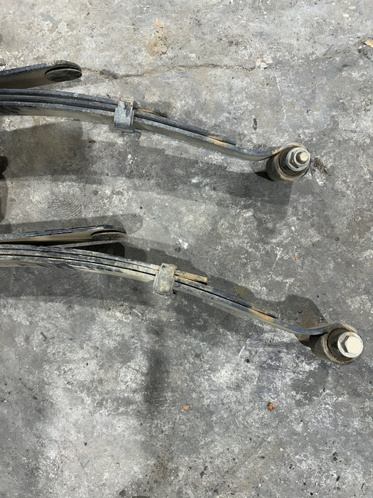 2019 FORD F150 3.5L RAPTOR REAR LEFT RIGHT LEAF SPRING PAIR OEM