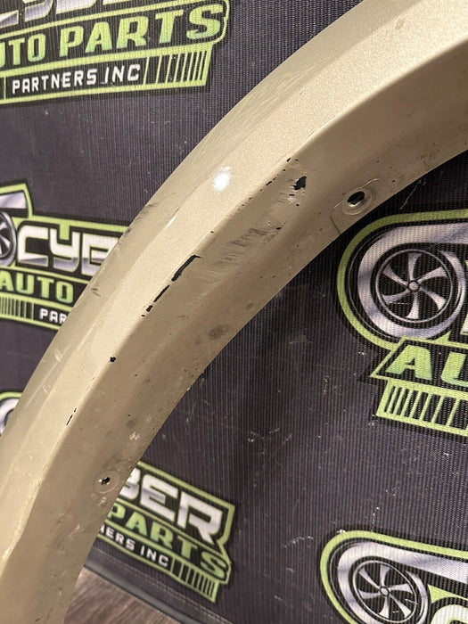 2017-2019 FORD F250 F350 F450 FRONT DRIVER LEFT FENDER FLARE WHITE GOLD (GN) OEM