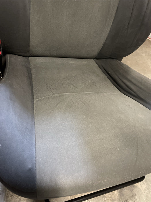 2014 TOYOTA PRIUS FRONT LH RH DRIVER PASSENGER CLOTH SEATS PAIR~COSMETIC WEAR~