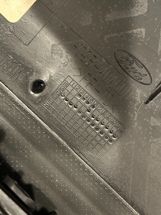 2017-2019 FORD F250 PLATINUM PASSENGER RIGHT DASH TOPPER PAD COVER W/BAG OEM