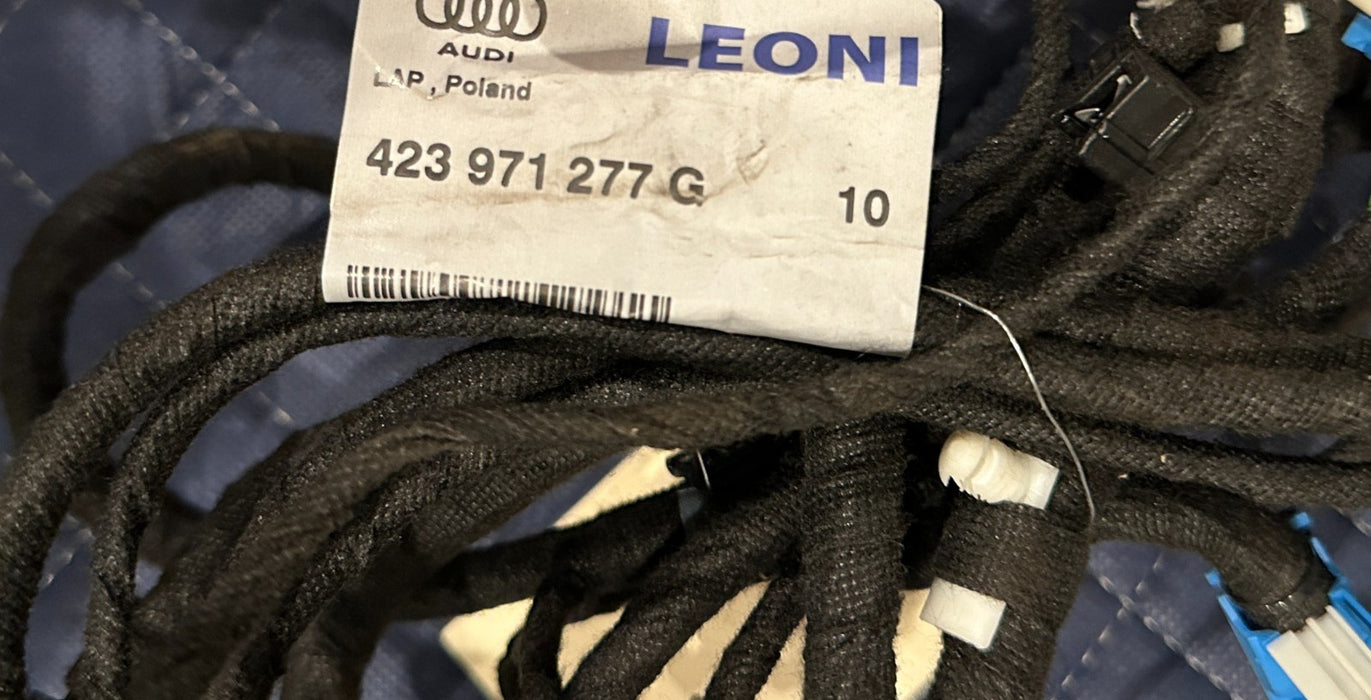 2014 AUDI R8 HVAC HEATER CORE DASH BLOWER MOTOR HOUSING HARNESS 423 971 277 G