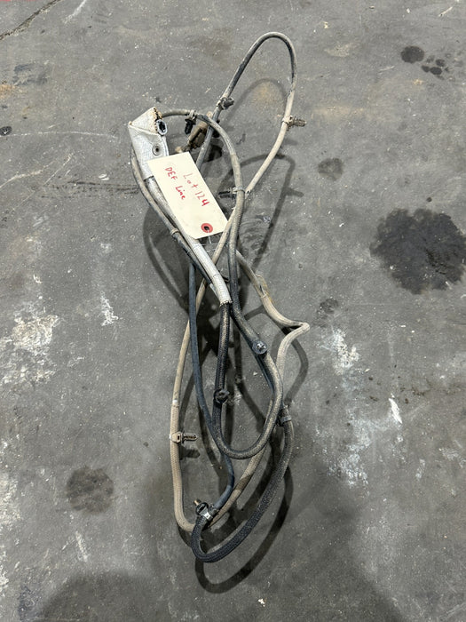 2017 NISSAN TITAN XD PRO 4X DIESEL EXHAUST FLUID DEF LINES OEM
