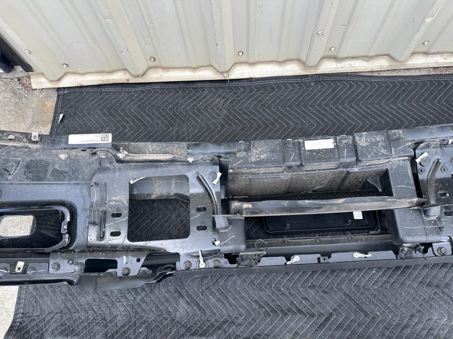 2023 2024 2025 FORD F250 F350 FRONT BUMPER ASSEMBLY AGATE BLACK OEM