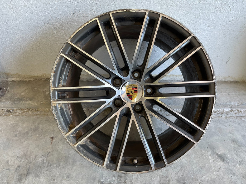 2017 Porsche 718 Boxster S 20X8.5 RIM 982601025F OEM *DAMAGE, BEND*
