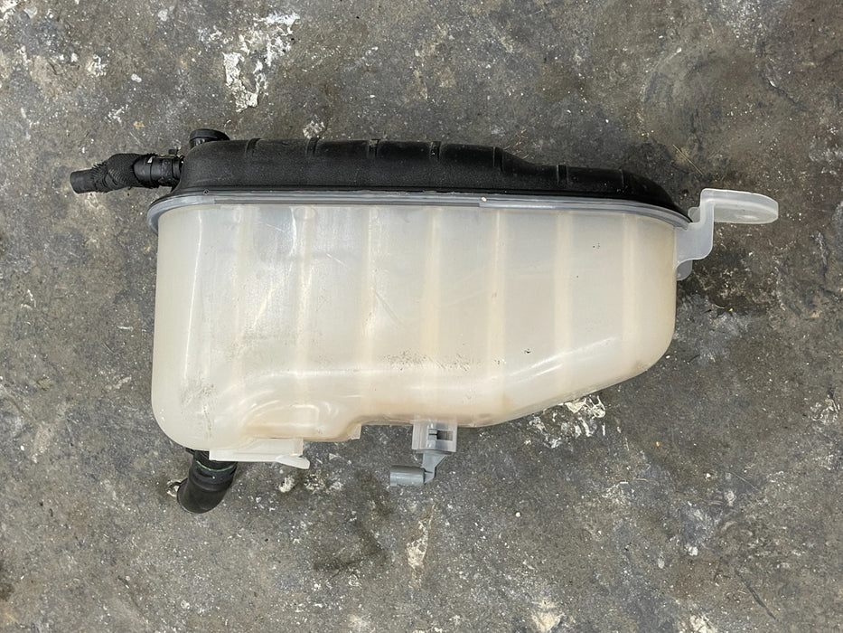 2015 JAGUAR F TYPE R COOLANT OVERFLOW TANK RESERVOIR BOTTLE 8W83 8A080 AC OEM
