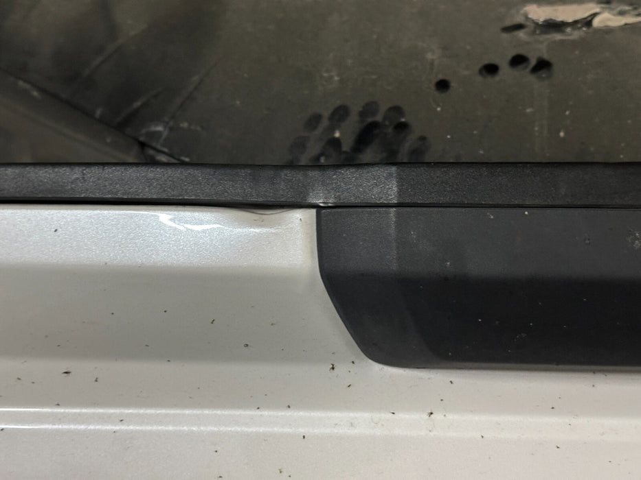 2017 2018 2019 FORD F250 F350 F450 LIMITED TAILGATE TRI-COAT METALLIC WHITE OEM