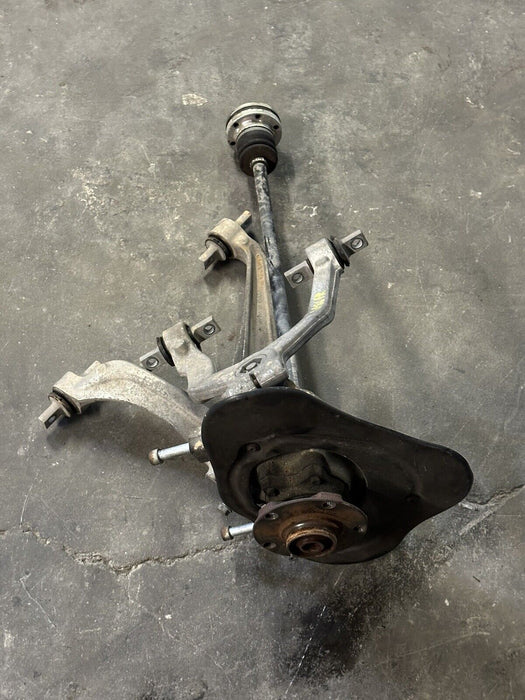 2017 AUDI R8 5.2L V10 FRONT RIGHT KNUCKLE CONTROL ARM W/ AXLE ASSEMBLY 2018 OEM