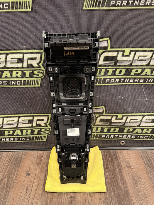 2014 PORSCHE 911 TURBO S 991 CARBON FIBER CENTER CONSOLE BUTTON CONTROLS OEM