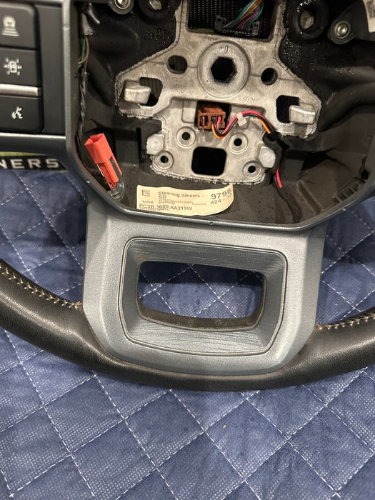 2023 FORD F250 F350 F450 LARIAT LEATHER STEERING WHEEL ADAPTIVE CRUISE OEM