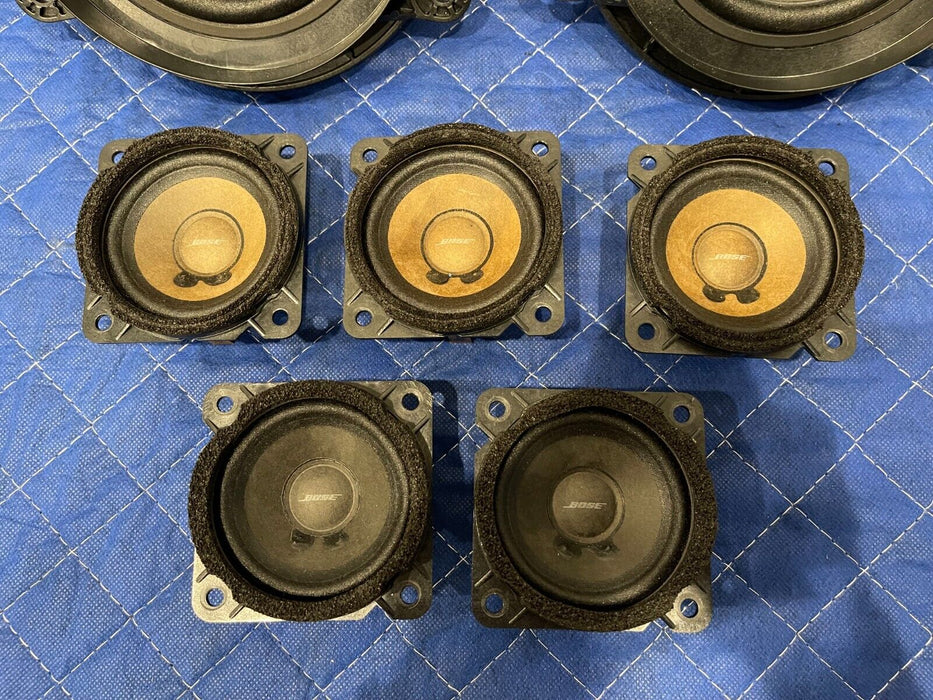 2017 INFINITI Q50 RED SPORT FRONT & REAR BOSE AUDIO SPEAKERS ASSEMBLY OEM