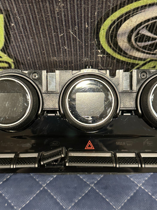 2015 JAGUAR F TYPE A/C CLIMATE CONTROL SWITCH PANEL OEM EX53 18C858 EK ~DAMAGE~