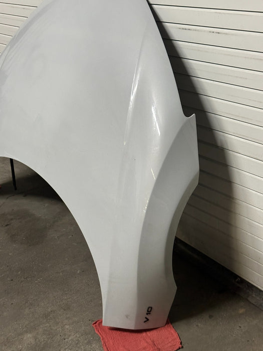 2017-2023 AUDI R8 FRONT HOOD BONNET PANEL SHELL ASSEMBLY OEM WHITE *NO DAMAGE*