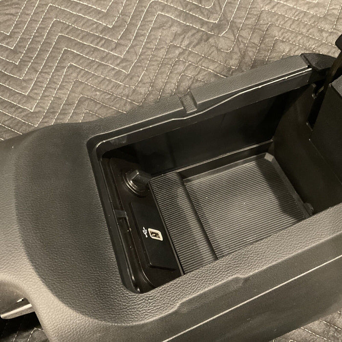 2016 FORD SHELBY GT350 CENTER CONSOLE ASSEMBLY OEM STORAGE ARM REST CUP HOLDER