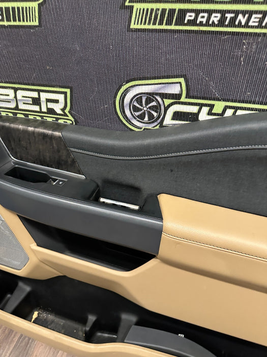 2023 2024 FORD F250 F350 F450 LARIAT FRONT RIGHT PASSENGER DOOR PANEL