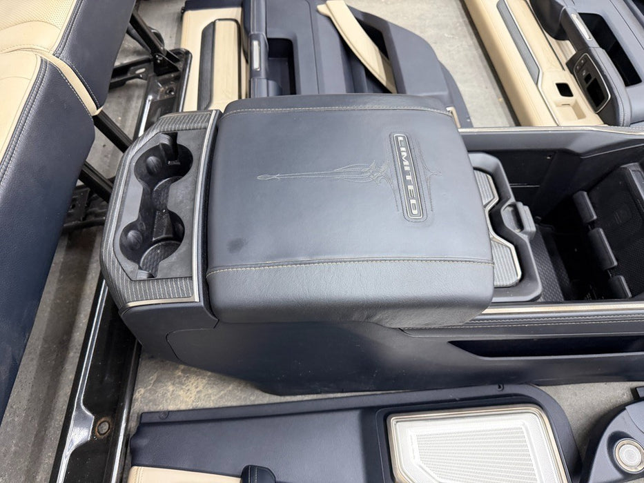 2022 RAM 2500 3500 MEGA CAB LIMITED FRONT REAR SEATS CENTER CONSOLE DOOR PANELS