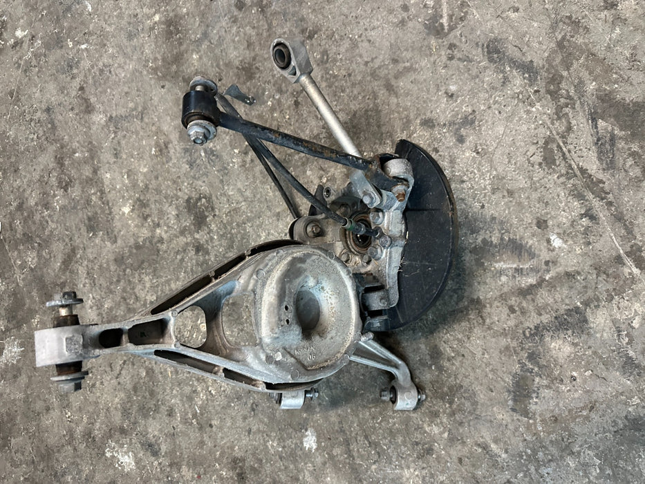 2010 NISSAN 370Z CONVERTIBLE REAR LEFT SUSPENSION KNUCKLE CONTROL ARM OEM