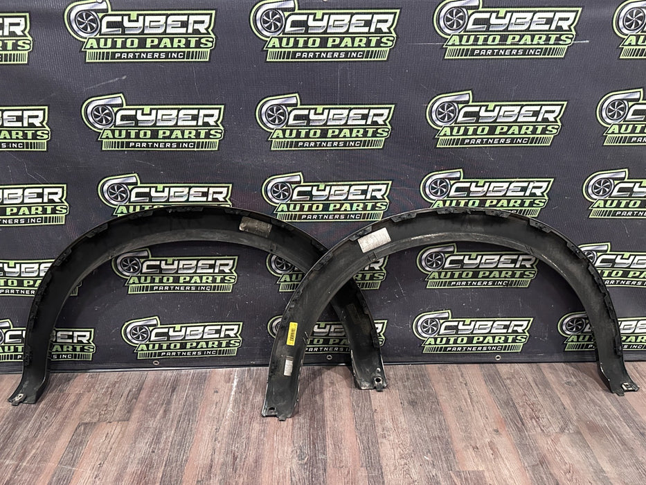 2017-2022 FORD F250 F350 REAR LEFT RIGHT FENDER FLARES GOLD OEM *FLAWS/READ*