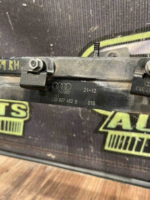 2012 AUDI R8 ECM ECU PCM RIGHT LOWER BRACKET MOUNT OEM 420 907 462 B