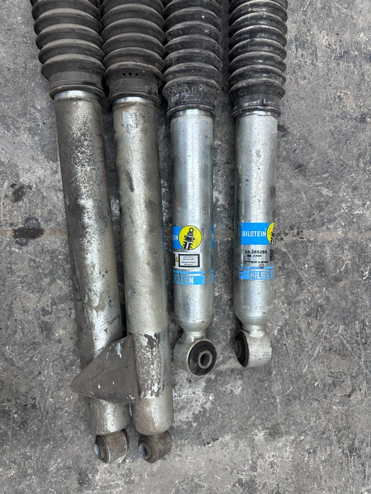 2017-2019 FORD F250 F350 BILSTEIN FRONT REAR LEFT RIGHT SHOCK STRUT SET