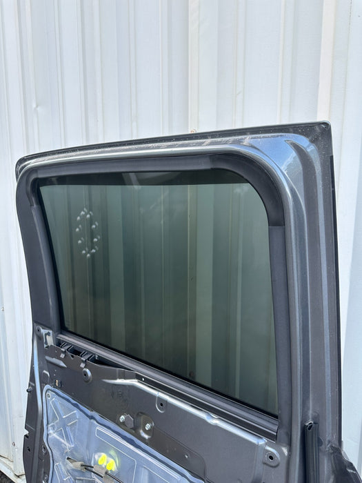 2016 Nissan Titan XD Crew Cab REAR LEFT DOOR SHELL GUN METALLIC (KAD) OEM