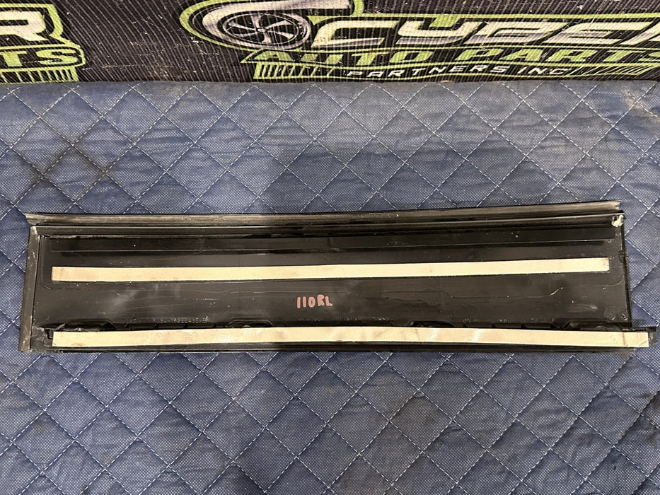 2020-2022 FORD F250 F350 REAR LEFT GLOSS BLACK B PILLAR DOOR TRIM OEM *SCUFFS*