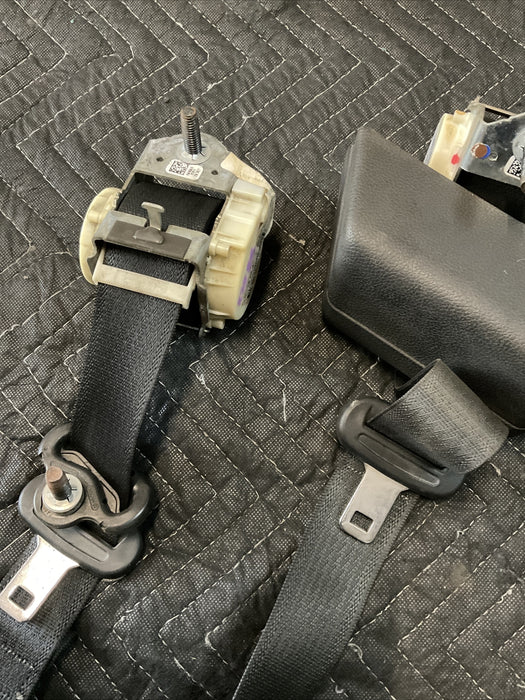 2018 FORD F250 F350 F450 PLATINUM REAR SEATBELTS SEATBELT BLACK OEM (3)