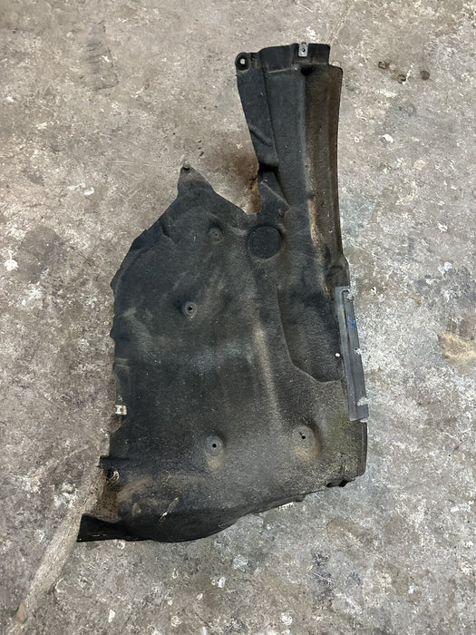 2011 BMW 550i F10 5 SERIES FRONT LEFT DRIVER FENDER LINER SET ~MINOR FLAW~
