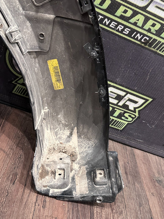 2020-22 FORD F450 DUALLY RIGHT FENDER FLARE AGATE BLACK (UM) OEM *FLAWS/READ*