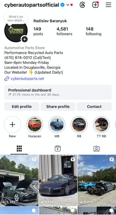 2020-2022 FORD F250 F350 F450 DRIVER LEFT LED HEADLIGHT OEM *HEAT/BURN DAMAGE*