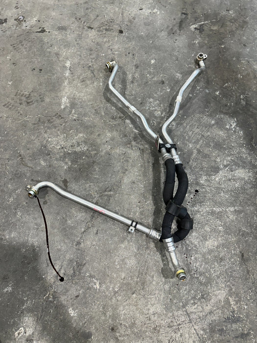 2024 BMW M3 M4 G80 G82 ENGINE OIL COOLER HOSE LINE OEM 884838801