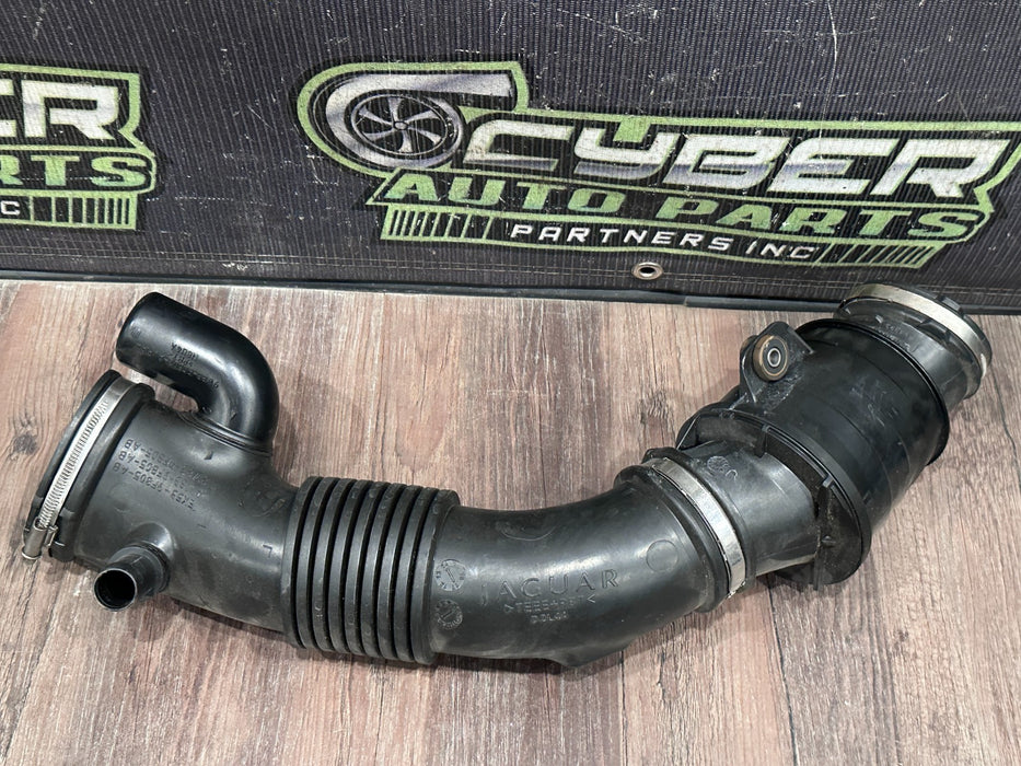 2015 JAGUAR F TYPE LEFT & RIGHT AIR INTAKE DUCT TUBE OEM