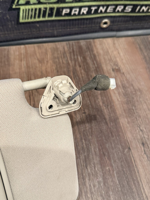 2017 NISSAN TITAN XD RESERVE FRONT LEFT RIGHT SUN VISORS OEM