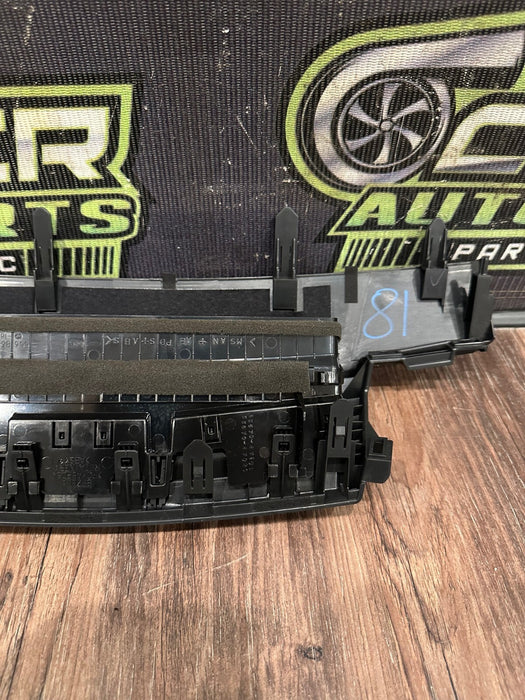 2014 TOYOTA PRIUS V CENTER DASH DASHBOARD AIR VENT OUTLETS W/ TRIM PANEL OEM
