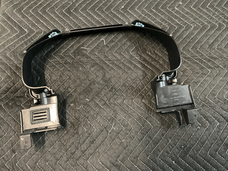 2017-2020 FORD F250 F350 F450 GAUGE DARK STORM METALIC CLUSTER SURROUND TRIM OEM