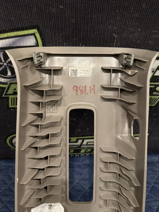 2017 2019 FORD F250 F350 LIMITED LEFT RIGHT UPPER B PILLAR TRIMS OEM ~SCRATCHES~