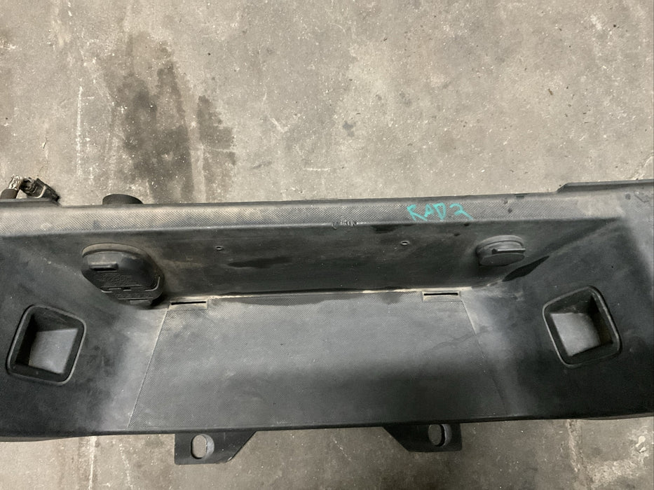 2017 2018 2019 FORD F250 F350 F450 CHROME REAR BUMPER W/O PARKING SENSORS OEM