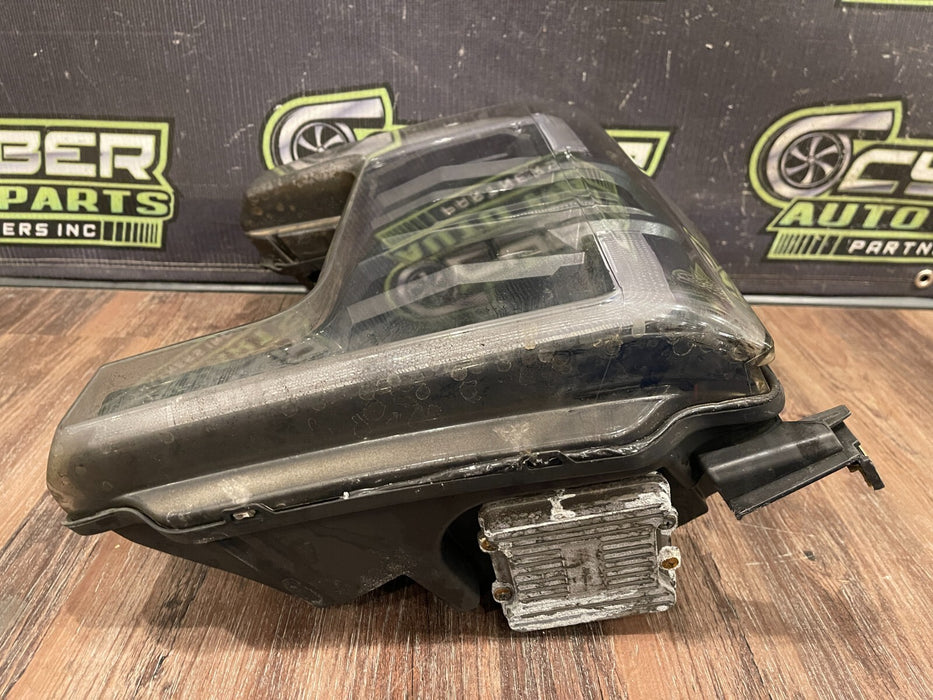 2017-2019 FORD F250 F350 F450 DRIVER LEFT LED HEADLIGHT OEM *BURNT/PARTS ONLY*