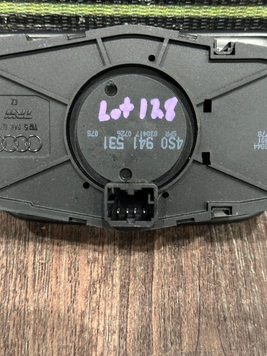 2017 AUDI R8 SPYDER HEADLIGHT SWITCH CONTROL PANEL OEM