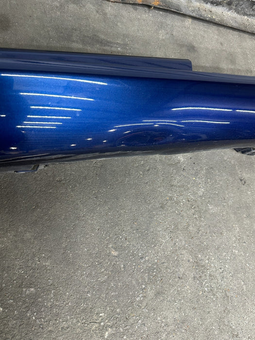 2013 NISSAN 370Z SPORT CONVERTIBLE RIGHT SIDE SKIRT MIDNIGHT BLUE OEM *WEAR 4,6*