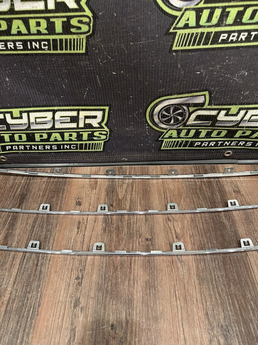 2017-19 FORD F250 F350 F450 LIMITED GRILLE TRIMS (3) OEM