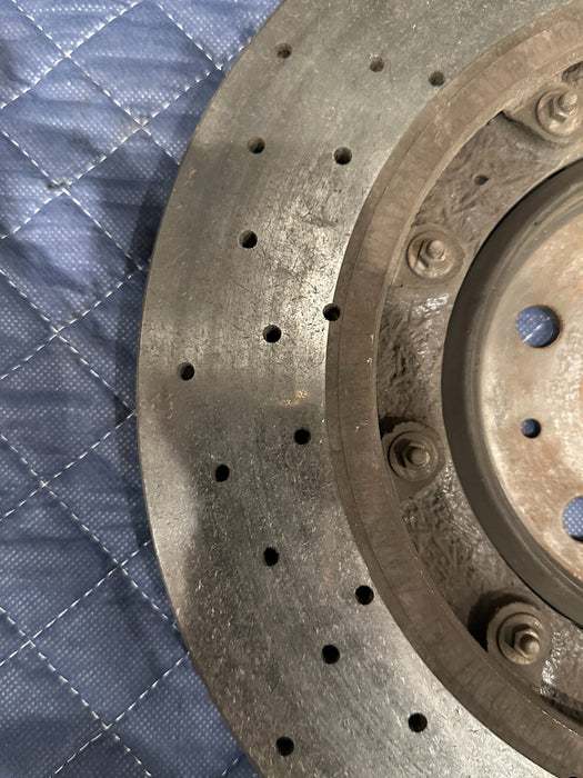 2021 AUDI R8 LEFT DRIVER CARBON CERAMIC BRAKE ROTOR OEM 4S0 615 602 A ~READ!!~