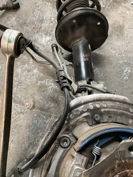 PORSCHE 718 982 BOXSTER S REAR RIGHT KNUCKLE SUSPENSION CORNER CONTROL ARMS OEM