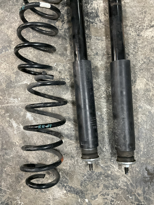 2014 TOYOTA PRIUS V REAR LEFT RIGHT PAIR SHOCKS STRUTS PAIR W/ SPRINGS OEM