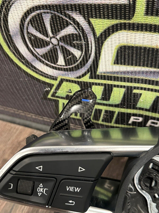 2021 AUDI R8 STEERING WHEEL CONTROL BUTTON BEZEL W PADDLE SHIFTERS OEM *READ*