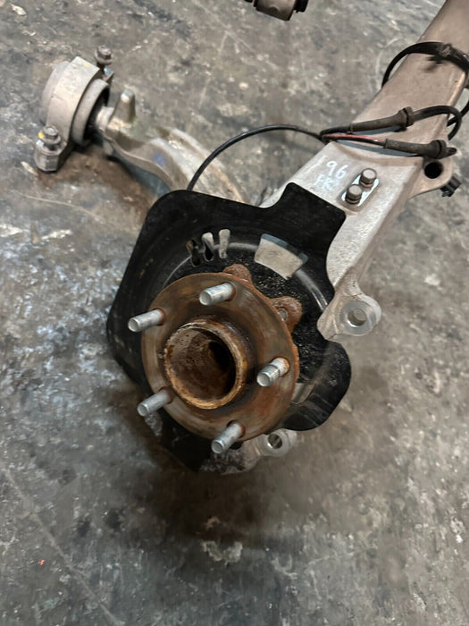 2010 NISSAN 370Z FRONT RIGHT SUSPENSION KNUCKLE HUB CONTROL ARM OEM 2009-2020