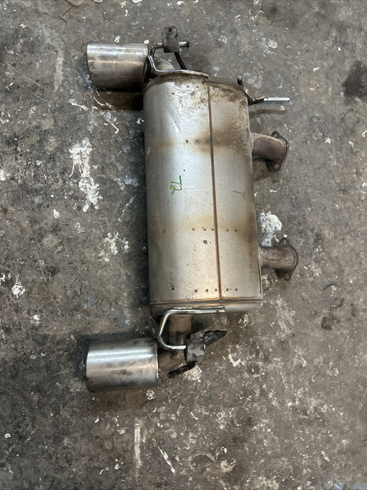 2018 NISSAN 370Z OEM REAR MUFFLER EXHAUST WITH TIPS 20100 0GA0A