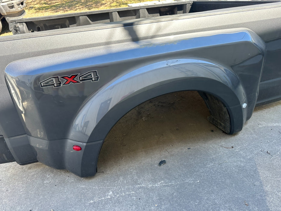 2021 2022 FORD F350 F450 CARBONIZED GREY DUALLY DRW BED 8'