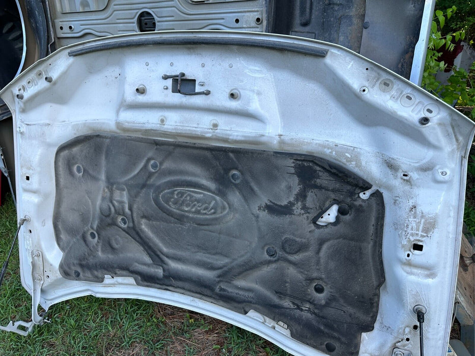 2017-2022 FORD F250 F350 F450 HOOD PANEL METALLIC WHITE (UG) DAMAGE* PICKUP ONLY