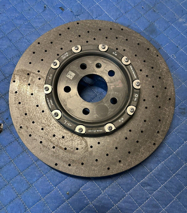 2017 2018 2020 2021 2022 2023 AUDI R8 PLUS FRONT LEFT CARBON CERAMIC ROTOR OEM
