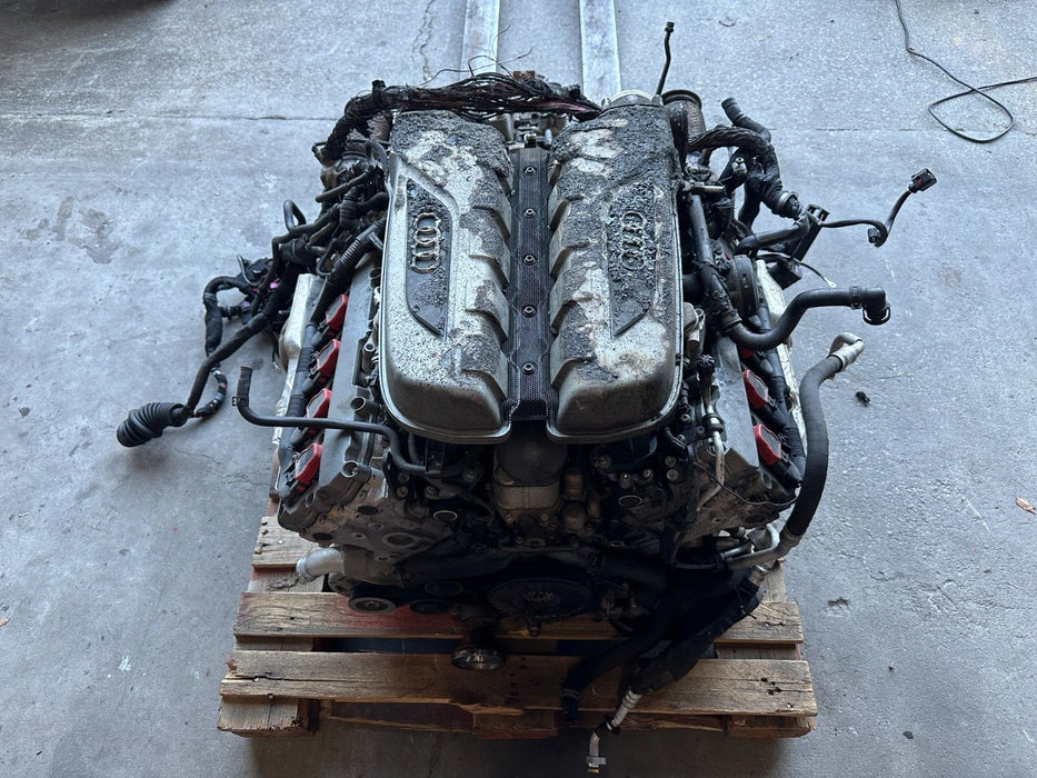 2014 AUDI R8 5.2L V10 ENGINE MOTOR LONG BLOCK ASSEMBLY 31K MILES